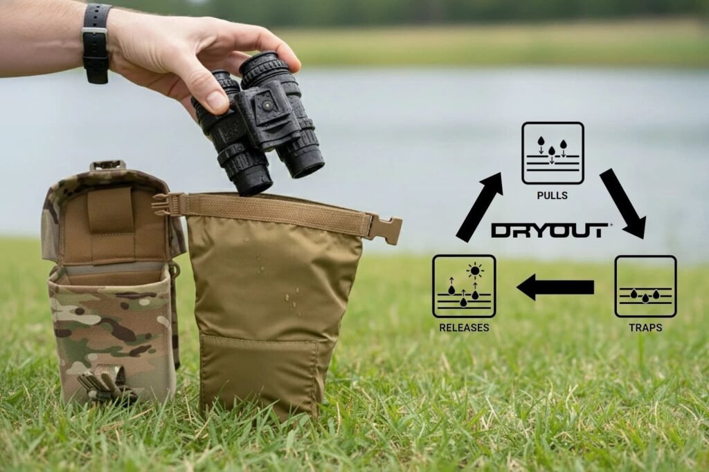 DRYOUT and Blue Force Gear Bring Active Moisture-Removal Technology to Tactical Nylon