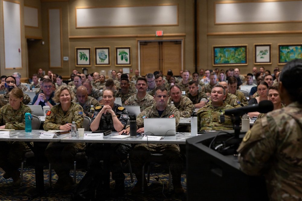 DVIDS – News – 8th TSC hosts Initial Exercise Sustainment Conference for Talisman Sabre 27 8th TSC hosts Initial Exercise Sustainment Conference for Talisman Sabre 27