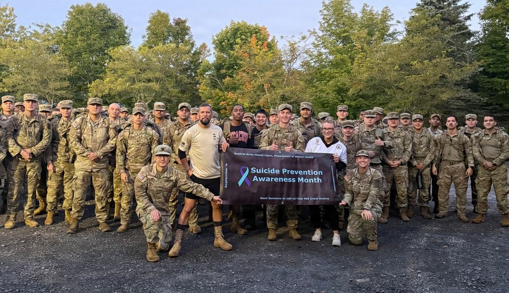 DVIDS – News – Fort Drum Soldiers ruck for Suicide Prevention Month Fort Drum Soldiers ruck for Suicide Prevention Month