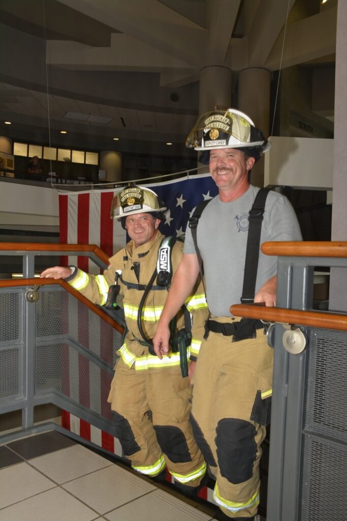DVIDS – News – Fort Rucker Firefighters Climb to Remember 9/11 Fort Rucker 9/11 stair climb