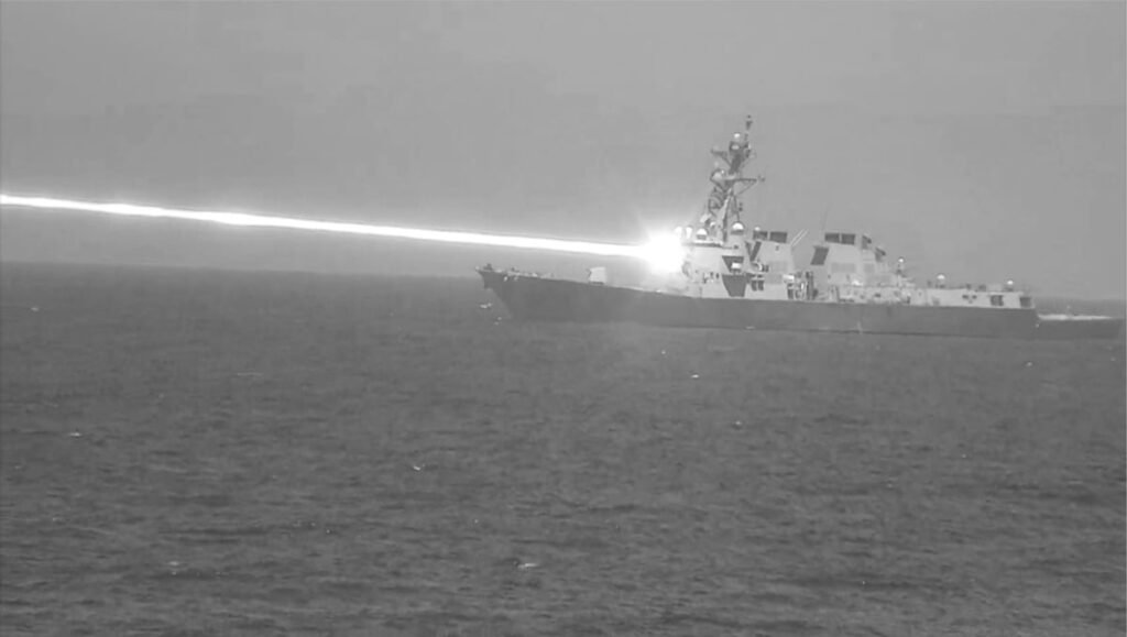 Faster fielding of laser weapons key to future fights, Navy’s top officer says