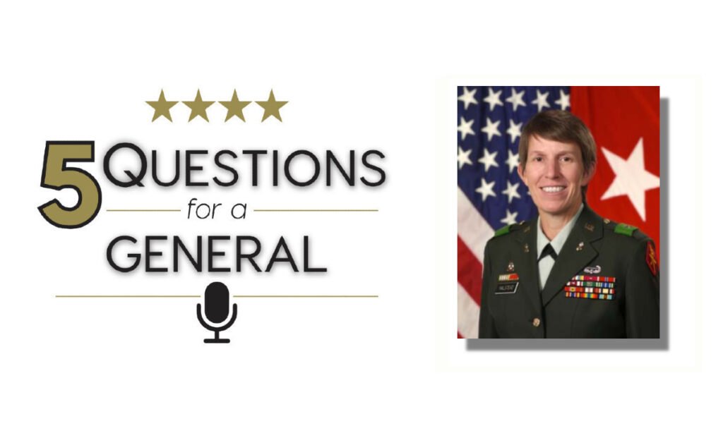 Five Questions for a General: Brigadier General Rebecca Halstead Five Questions for a General: Brigadier General Rebecca Halstead