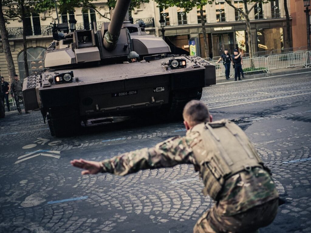France experiments with smaller tank units to evade drone attacks