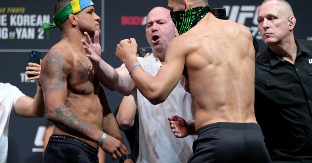 Gilbert Burns admits Khamzat will be ‘better wrestler’ at RAF 13, but questions ‘heart and cardio’