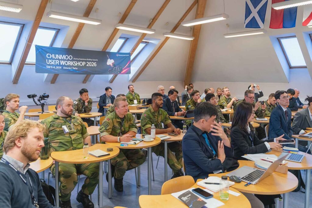 Kick-off workshop takes place in Estonia, bringing together Chunmoo user nations within NATO to lay the groundwork for a new global operator community. (Photo: Hanwha Aerospace)