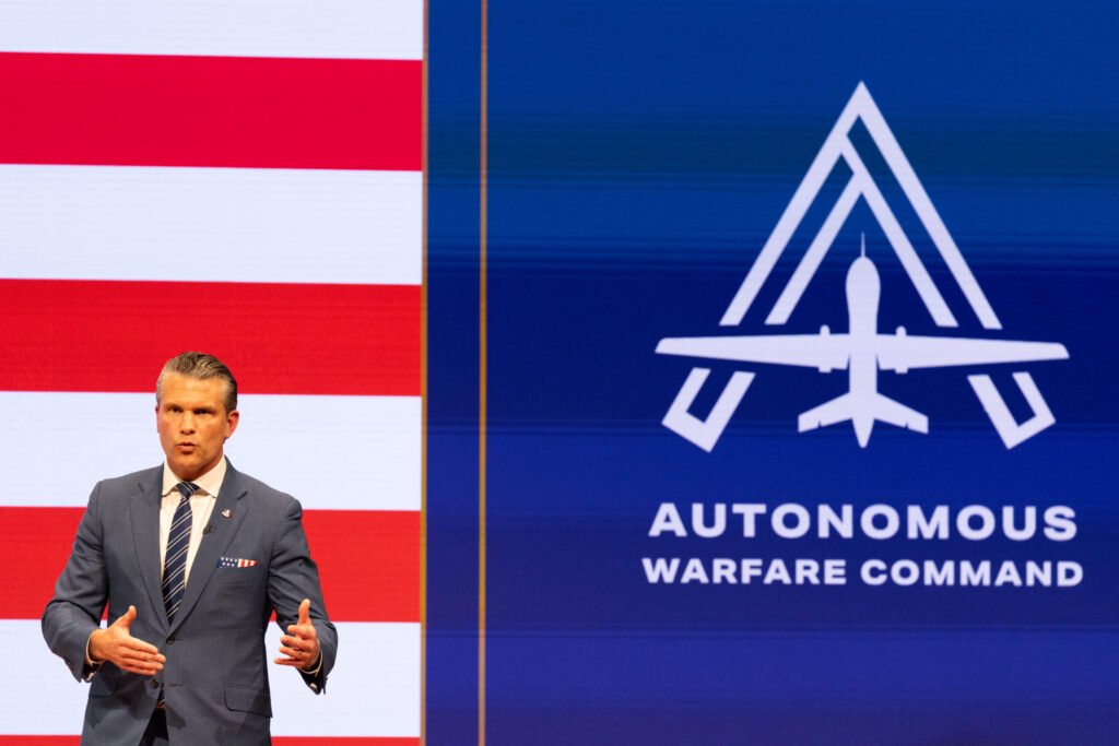 Hegseth Unveils New Autonomous Warfare Command Hegseth Unveils New Autonomous Warfare Command