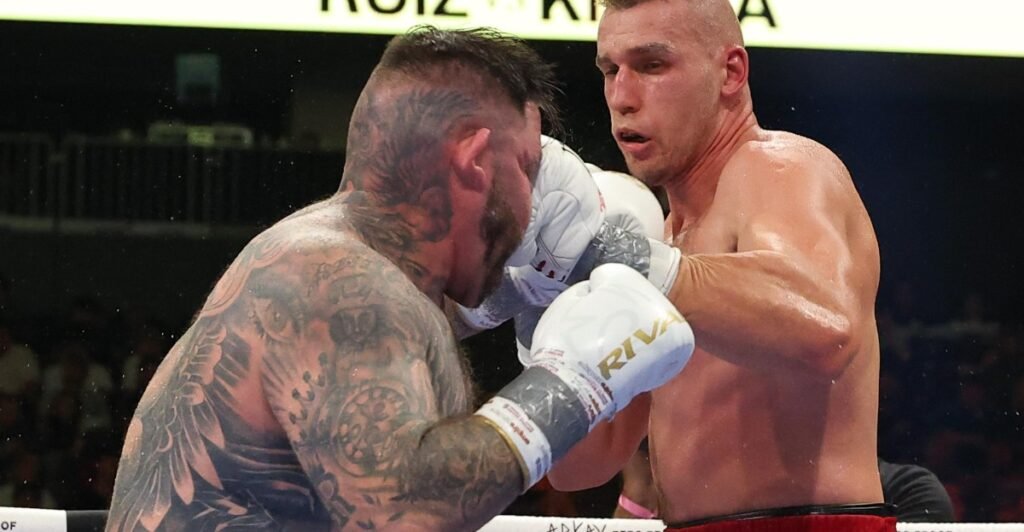 Highlights! Andy Ruiz saved by the bell in dramatic upset loss to Damian Knyba Highlights! Andy Ruiz saved by the bell in dramatic upset loss to Damian Knyba