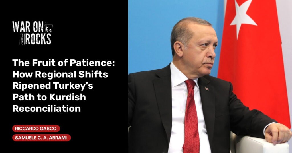How Regional Shifts Ripened Turkey’s Path to Kurdish Reconciliation
