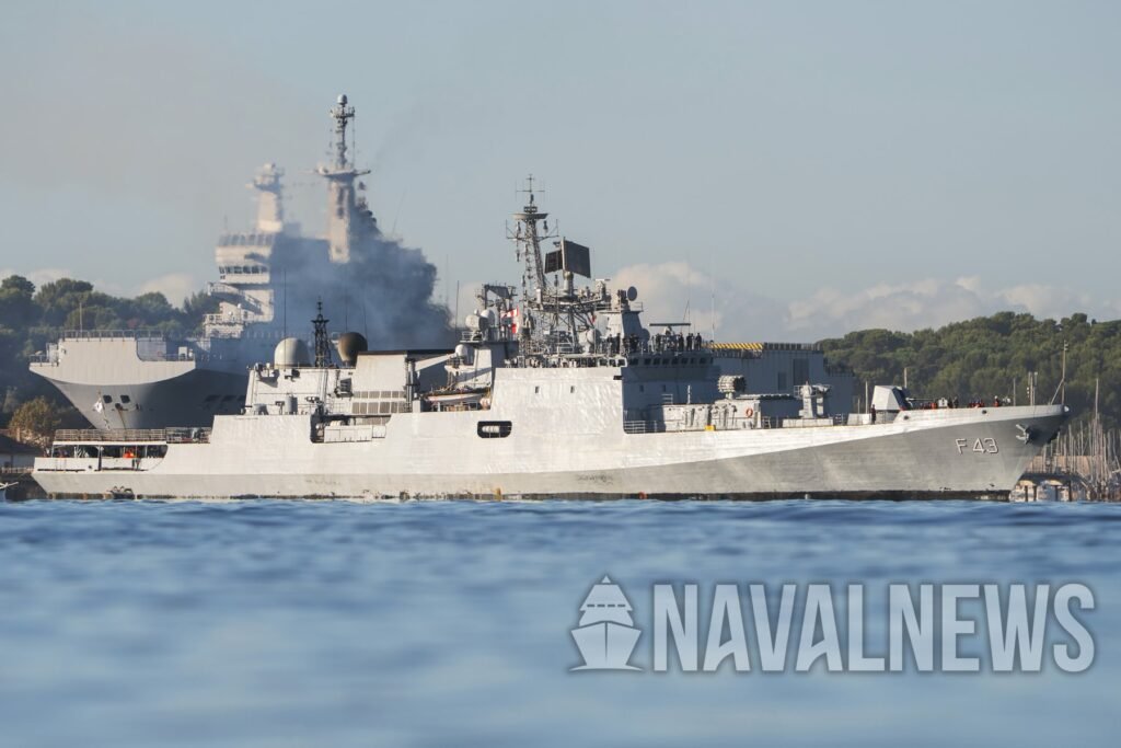 INS Trishul Arrives in Toulon Sporting Recent Upgrades INS Trishul Arrives in Toulon for Exercise Varuna