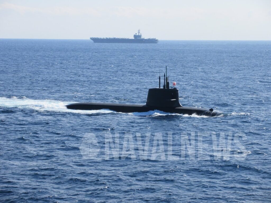 Japan’s Defense Minister: Nuclear-Powered Submarines Will Not Be Ruled Out SS Taigei USS Ronald Reagan