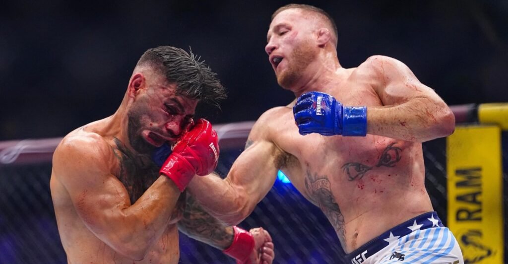 Jon Anik thinks UFC is considering Justin Gaethje vs. Ilia Topuria rematch: ‘That’s what I think is going to happen’