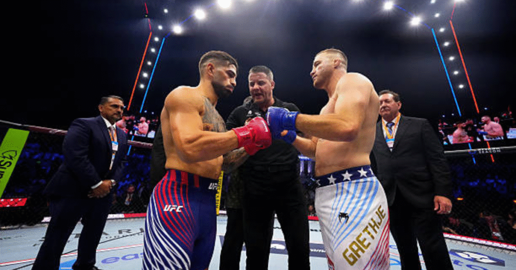 Justin Gaethje Game To Run It Back With Ilia Topuria, Calls Glove Allegation ‘Lame And Terrible’ Justin Gaethje, Ilia Topuria