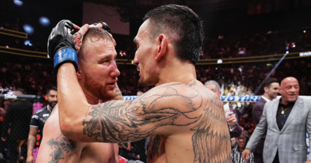 Justin Gaethje Reflects On His Historic UFC 300 KO Loss To Max Holloway Justin Gaethje, Max Holloway