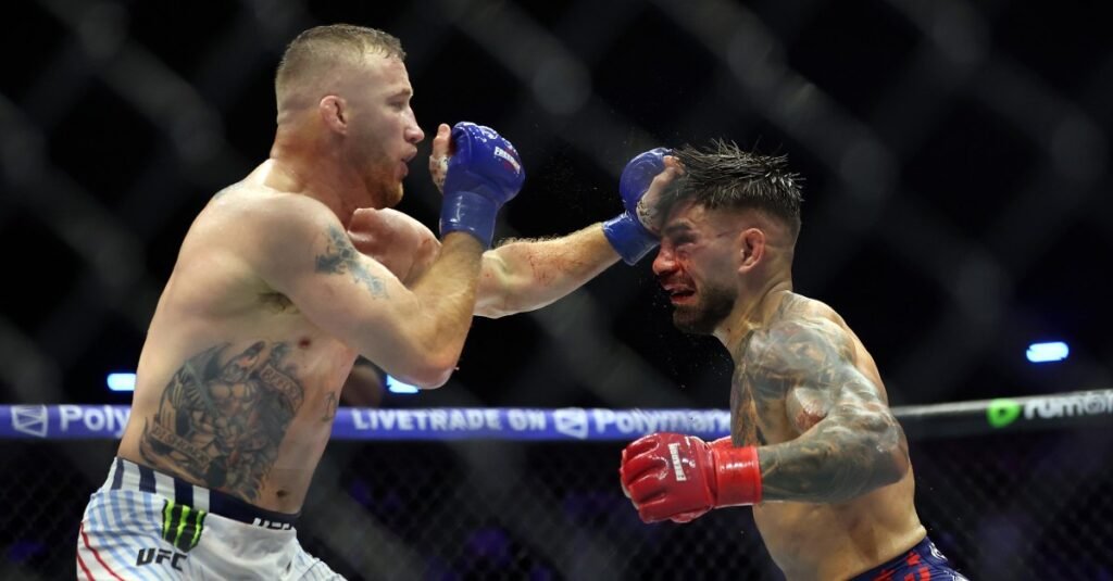 Justin Gaethje brushes off Ilia Topuria cheating accusation amid rematch talk: ‘That’s not the way to do it’ Justin Gaethje brushes off Ilia Topuria cheating accusation amid rematch talk: ‘That’s not the way to do it’