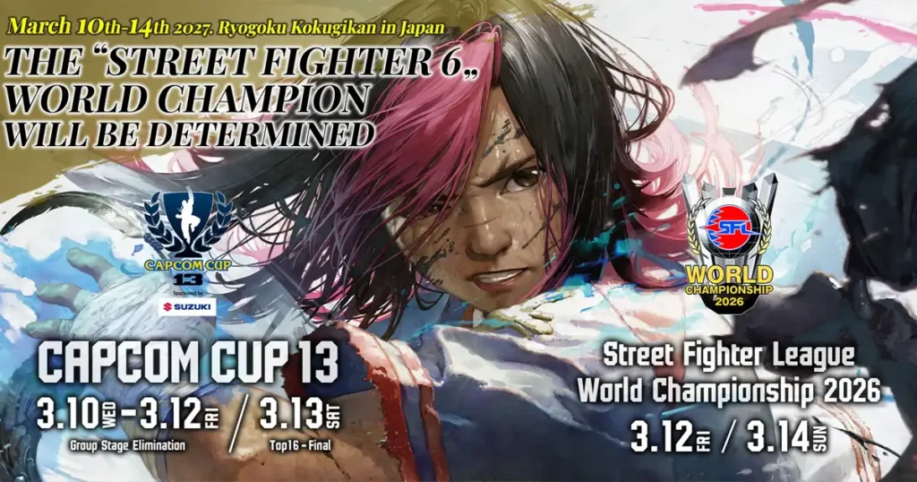 Main visual for Capcom Cup 13 highlights newcomer Yasmine, still no confirmation if the event will be pay-per-view again Main visual for Capcom Cup 13 highlights newcomer Yasmine, still no confirmation if the event will be pay-per-view again