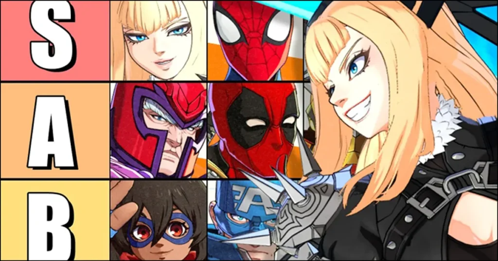 Marvel Tokon tier list released by Diaphone that looks at two of the best competitors’ rankings and makes some adjustments Marvel Tokon tier list released by Diaphone that looks at two of the best competitors' rankings and makes some adjustments