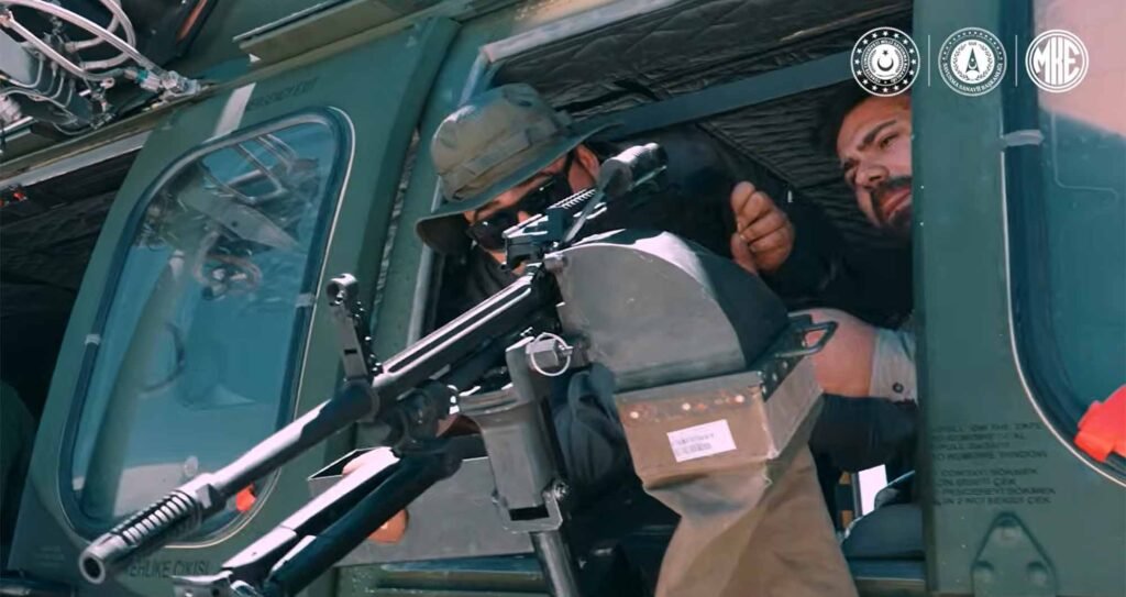 MMT-76 as helicopter door gun weapon system. (Screenshot Youtube © MKE)