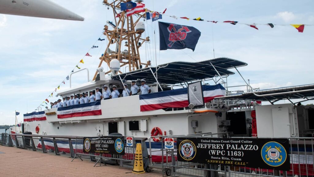 Newly Commissioned Coast Guard Cutter Named After 9/11 First Responder