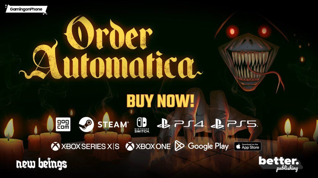 Order Automatica brings Chess-Like strategy to a dark roguelite experience, now live on multiple platforms Order Automatica Launch Cover