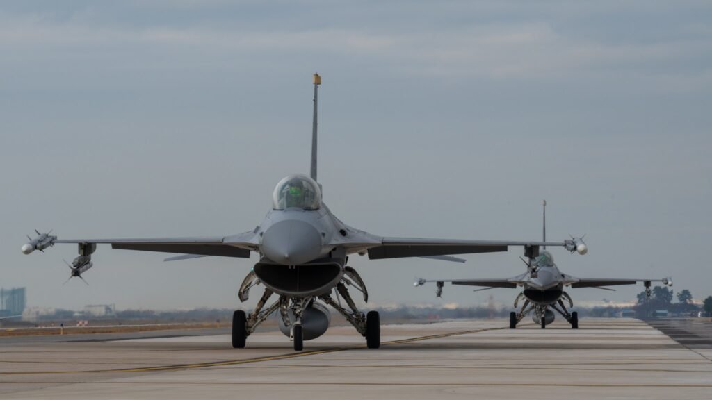 Pilot ejects as F-16 crashes in Michigan, responders treated for chemical exposure