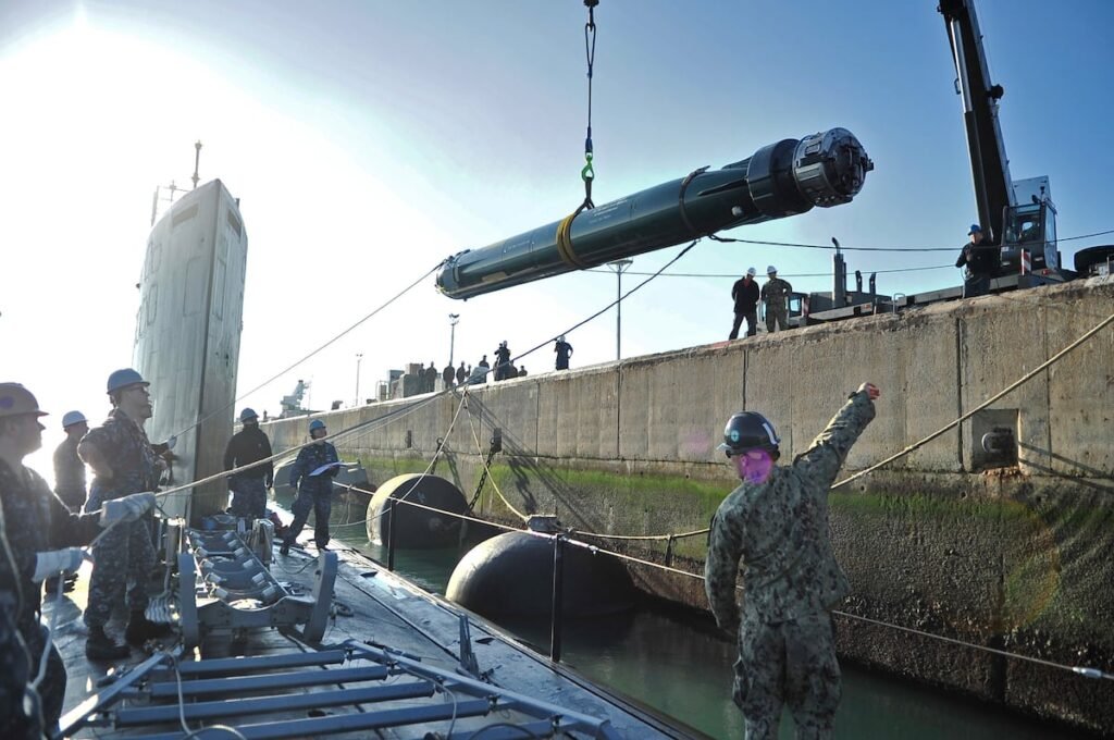 Royal Navy successfully launches US Mk 48 torpedo from uncrewed submersible