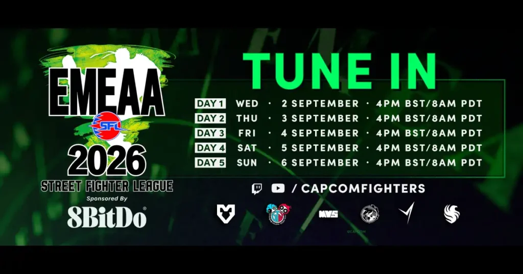 Street Fighter League EMEAA early results, stream ft. Xiaohai, Leshar, AngryBird, BigBird, JuicyJoe, Zhen, EndingWalker, Phenom, Xian, HotDog and more Street Fighter League EMEAA early results, stream ft. Xiaohai, Leshar, AngryBird, BigBird, JuicyJoe, Zhen, EndingWalker, Phenom, Xian, HotDog and more