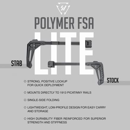 Strike Industries Launches Polymer FSA LITE STAB & STOCK Strike Industries Launches Polymer FSA LITE STAB & STOCK