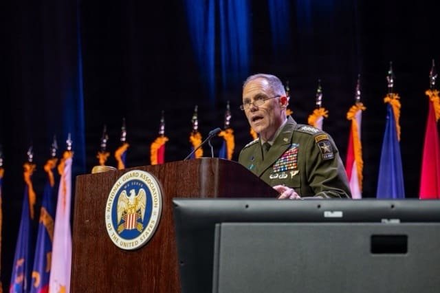 Three Components, One Army: LaNeve Stresses Guard’s Role in Army’s New Priorities Three Components, One Army: LaNeve Stresses Guard’s Role in Army’s New Priorities