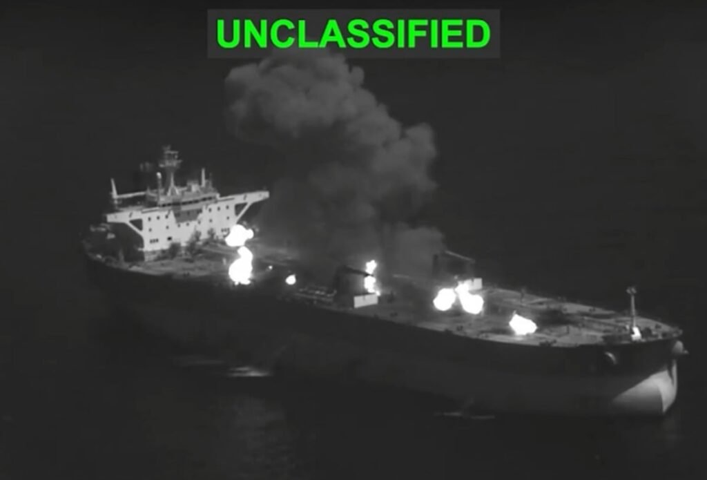 U.S. forces destroy three Iranian oil tankers