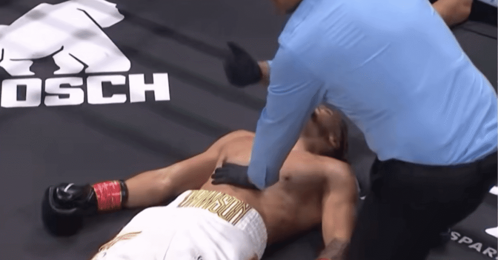 Video: Louis Russell delivers vicious one-punch knockout in Misfits Boxing debut