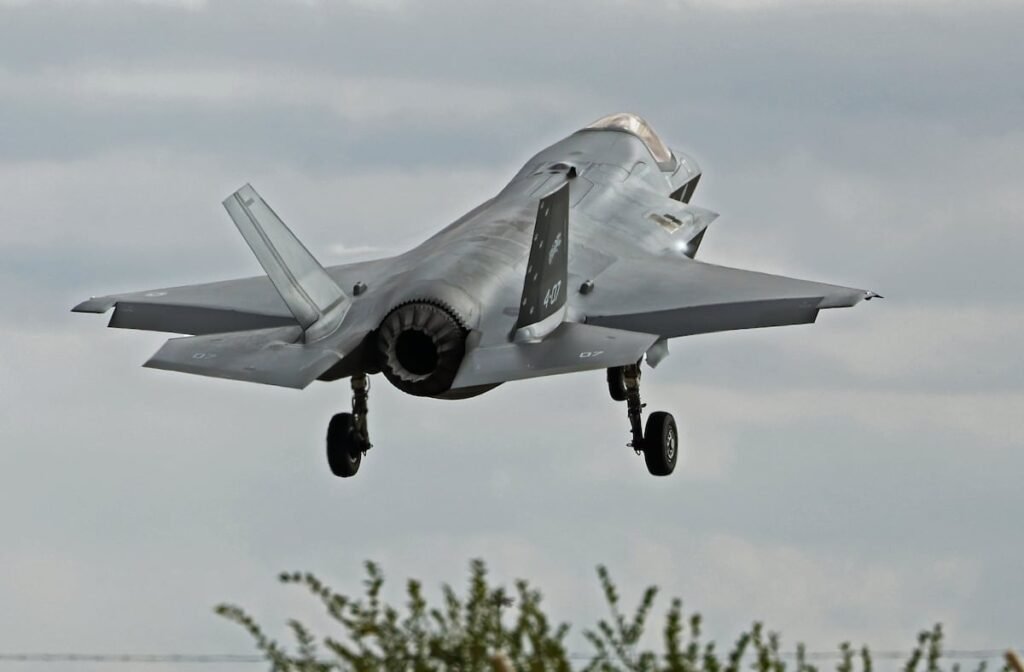 an F-35B against a Ferrari an F-35B against a Ferrari