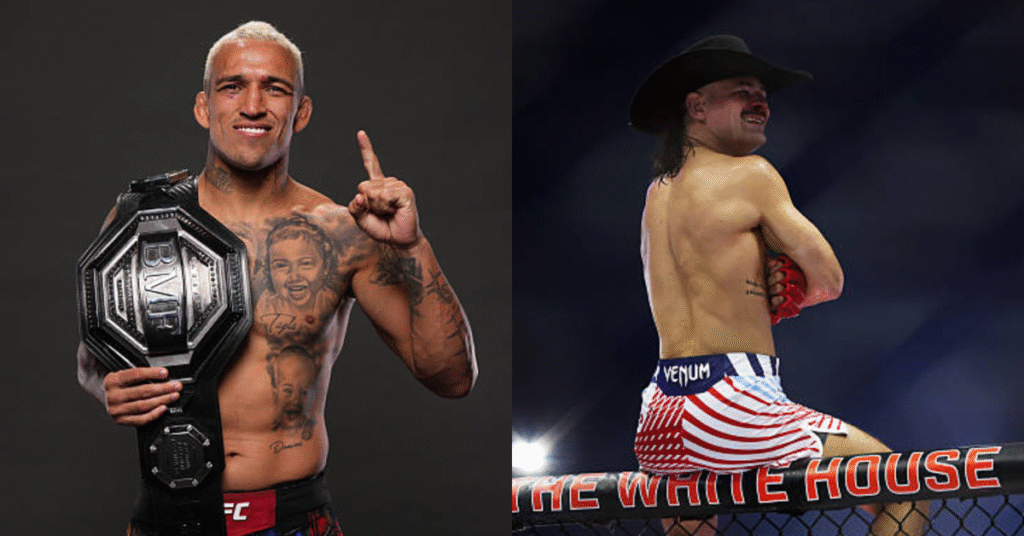 “Bat-Sh*t Crazy” – Dana White Reacts To UFC 335 Charles Oliveira Vs. Diego Lopes BMF Showdown Dana White Reacts to UFC 335 Charles Oliveira vs. Diego Lopes BMF Showdown