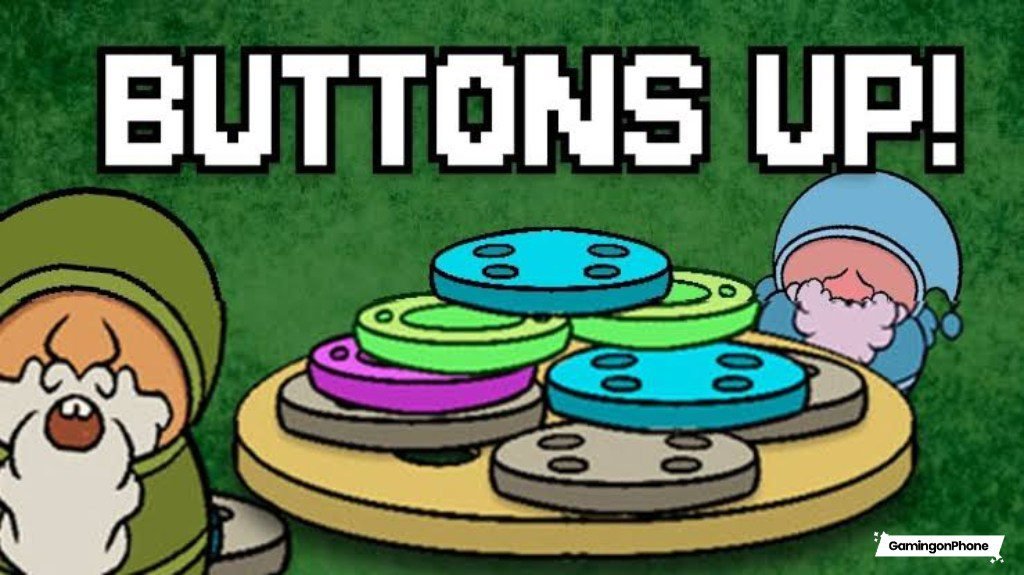 Buttons Up! lets you build a button hoard while outsmarting sneaky gnomes, now available on mobile Buttons Up! Idle Clicker Game Launch Cover