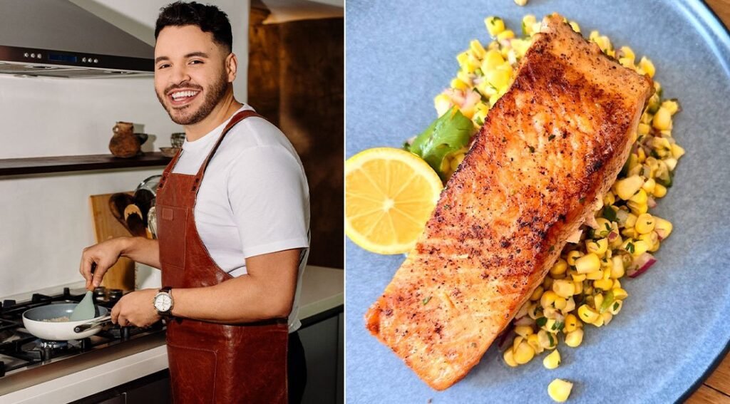 Chef Chris Valdes Shares the Salmon Recipe that Helped Him Drop 40 Pounds