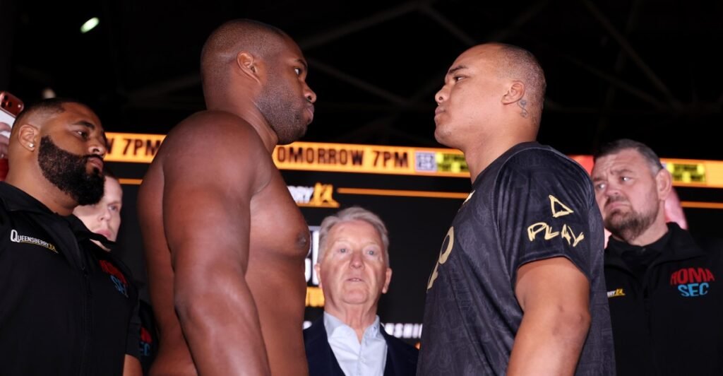 Dubois vs. Wardley 2 Results: LIVE updates of the undercard and main event
