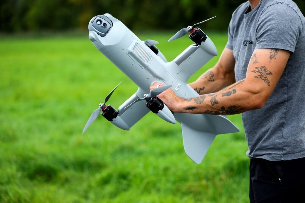 Dutch firm uses AI to help drone systems ‘talk’ on Ukraine’s battlefield Dutch firm uses AI to help drone systems ‘talk’ on Ukraine’s battlefield