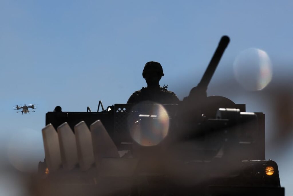 European officials weigh mix of high-tech drones and heavy armor European officials weigh mix of high-tech drones and heavy armor