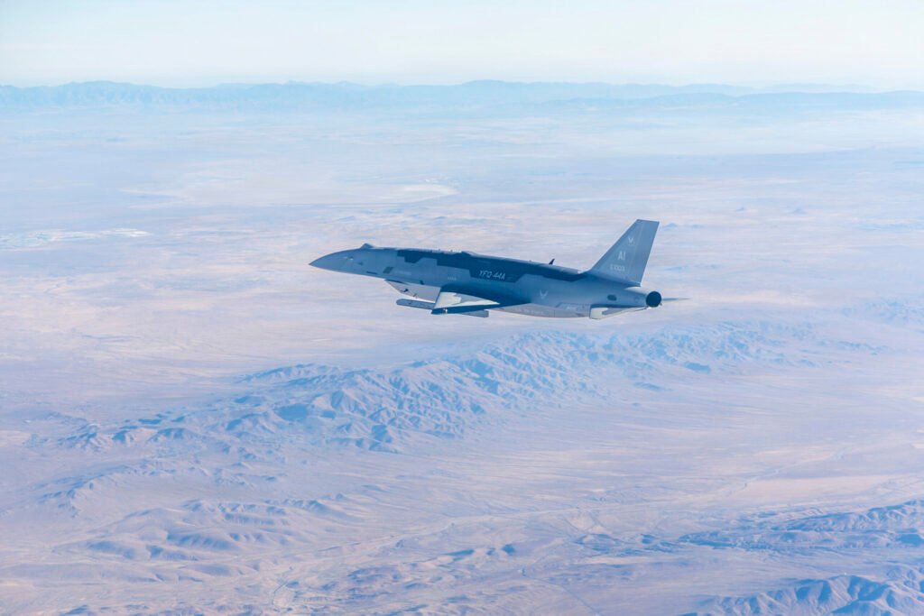 F-22 Pilot Directs CCA in Flight as ‘Airborne QB’ F-22 Pilot Directs CCA in Flight as ‘Airborne QB’