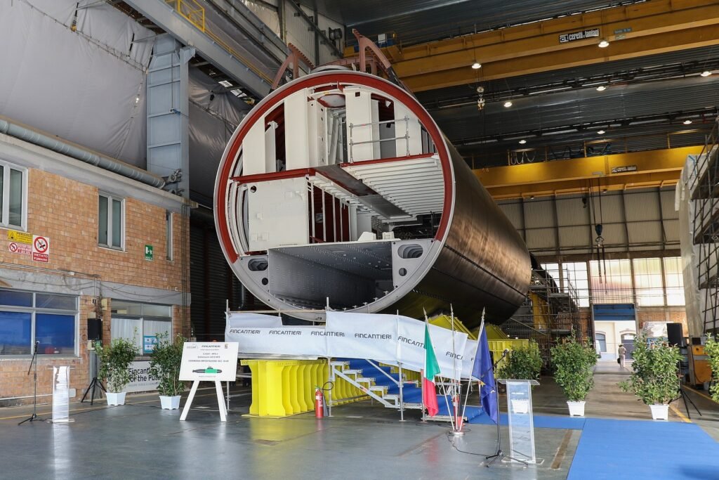 Fincantieri Lays Keel of Second U212NFS Submarine