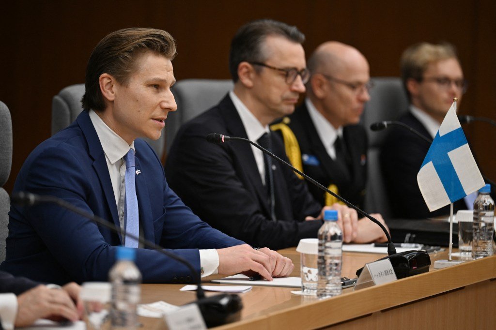 Finlands defense minister talks NATO, Ukraine and fishing Finlands defense minister talks NATO, Ukraine and fishing