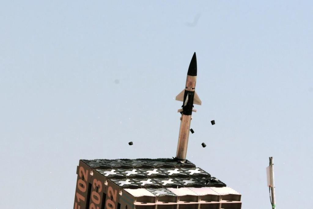 First iron dome Tamir interceptor fully produced in the U.S. delivered to Israel First iron dome Tamir interceptor fully produced in the U.S. delivered to Israel
