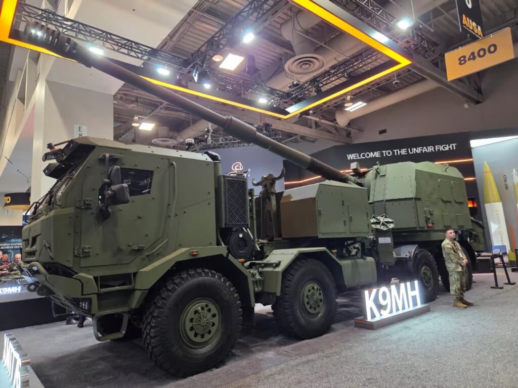 Hanwha Defence Debuts XM1776 Mobile Tactical Cannon Armada International source for Defence Technology Analysis