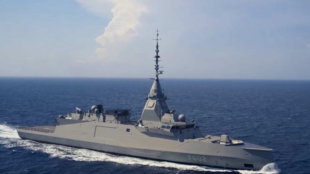 Hellenic Navy Receives Its Second FDI Frigate Built by Naval Group Hellenic Navy Nearchos FDI Frigate