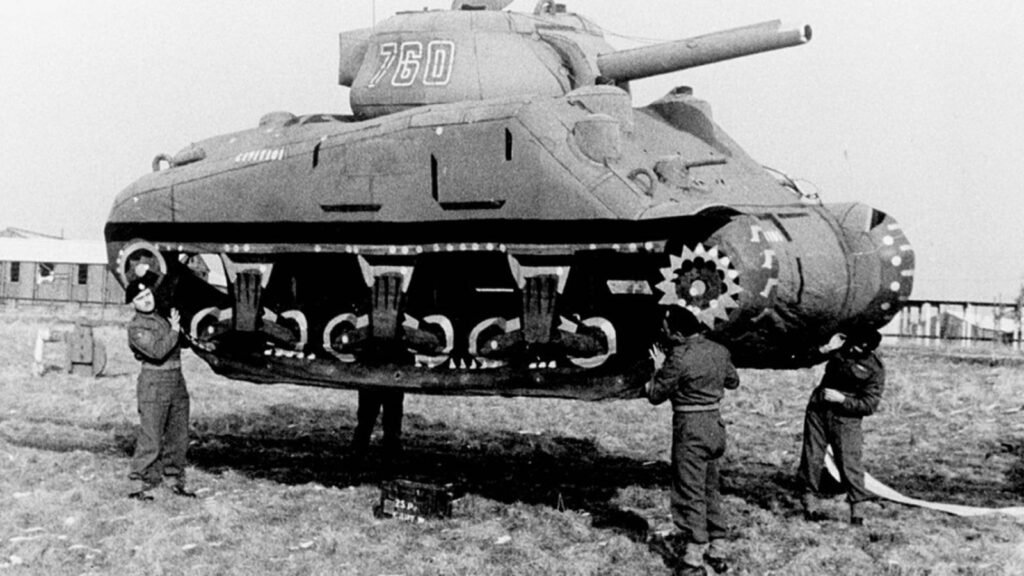 How They Fooled the Germans With Inflatable Tanks and Fake Radio Traffic