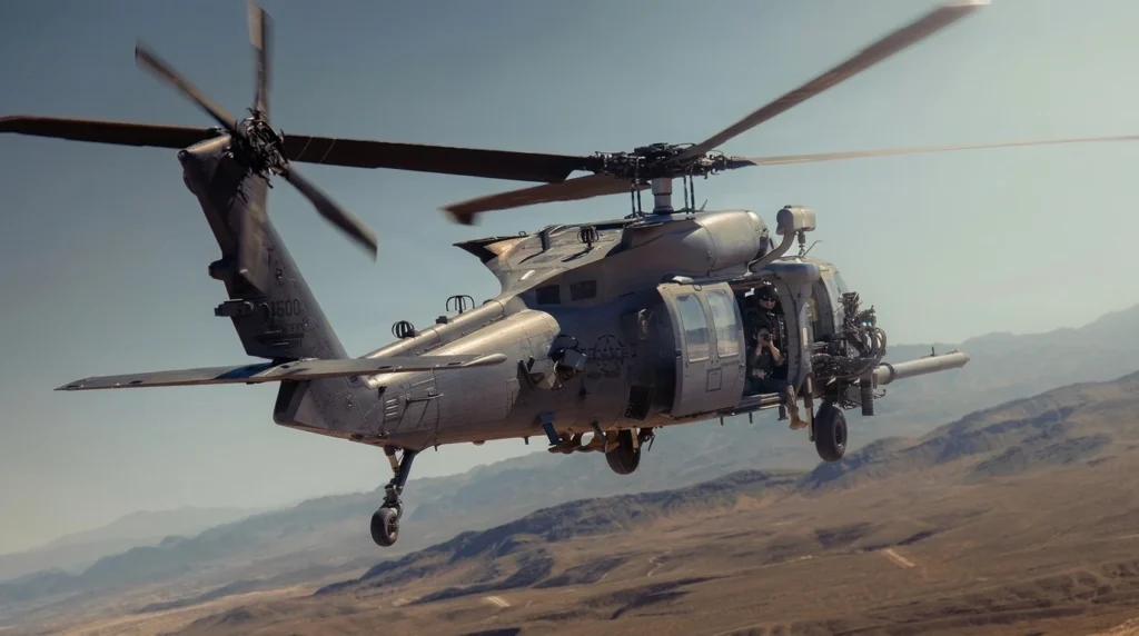 Inside the USAF Rescue Helicopter HH-60W Jolly Green II