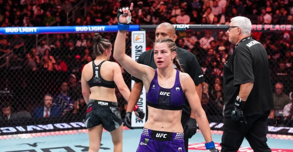Jasmine Jasudavicius believes Erin Blanchfield made mistake of underestimating her at UFC Edmonton