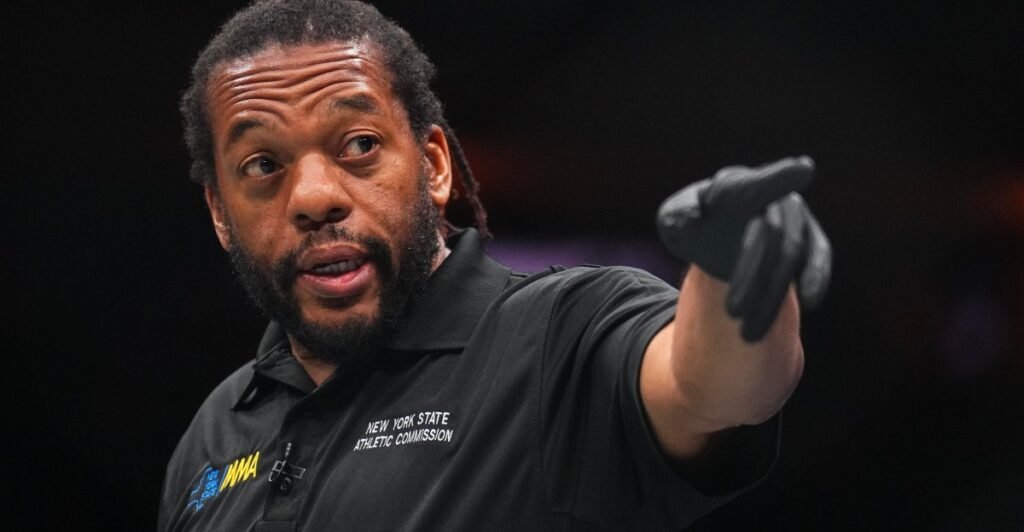 Jorge Masvidal blames ‘nervous energy’ for Herb Dean controversy: ‘His time is done’
