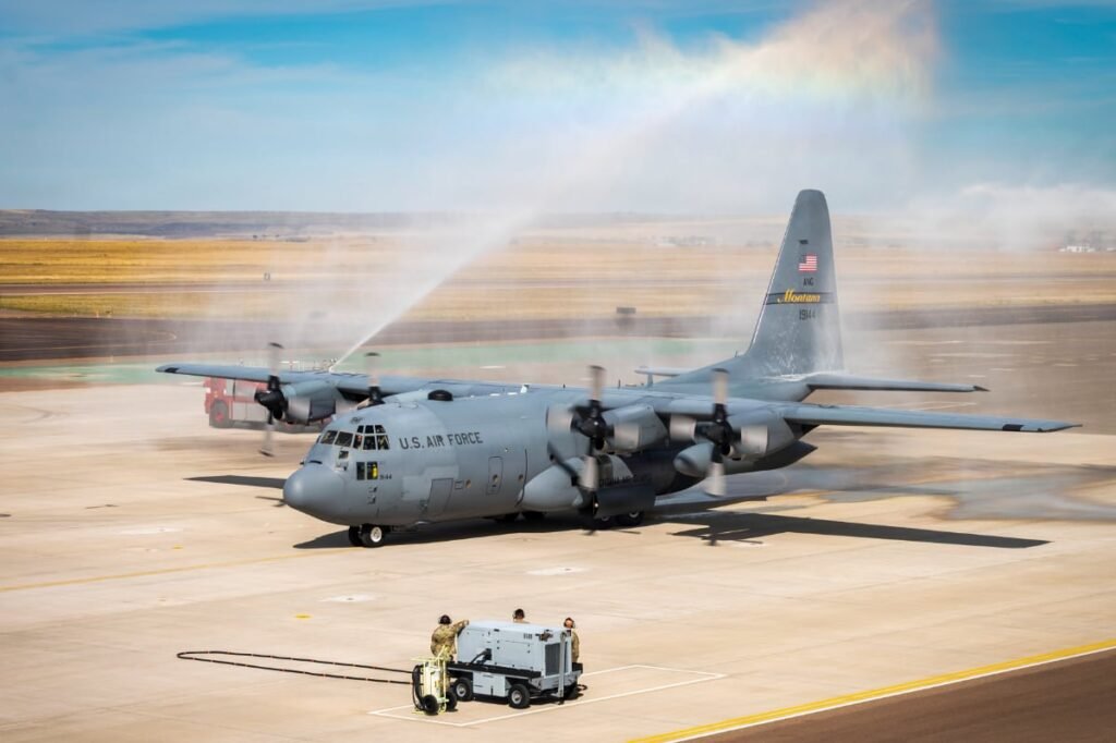 Montana Air Guard trades old Hercules for new C-130J