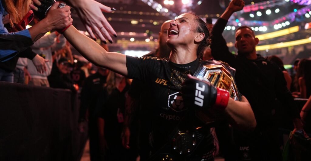 Natalia Silva claps back at Valentina Shevchenko after winning UFC title, tells her to get in line