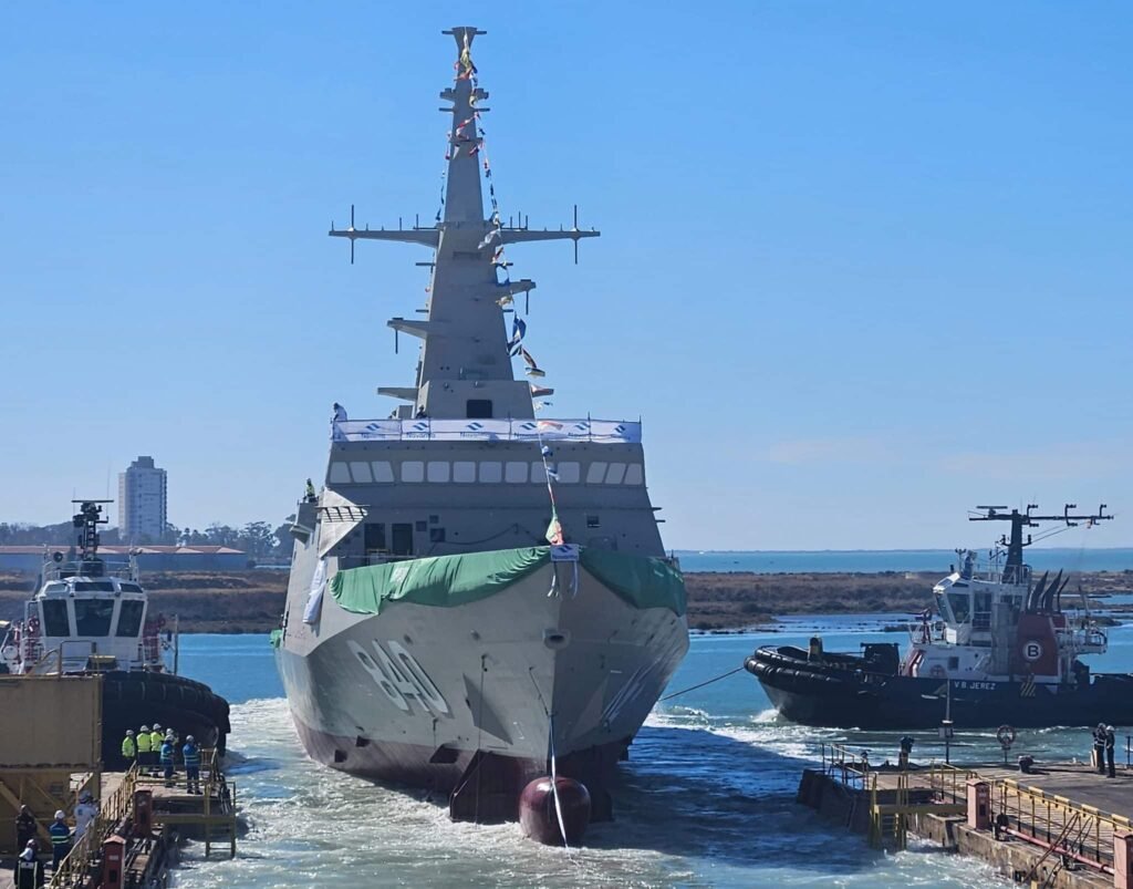 Navantia launches seventh corvette for Saudi Arabia in San Fernando